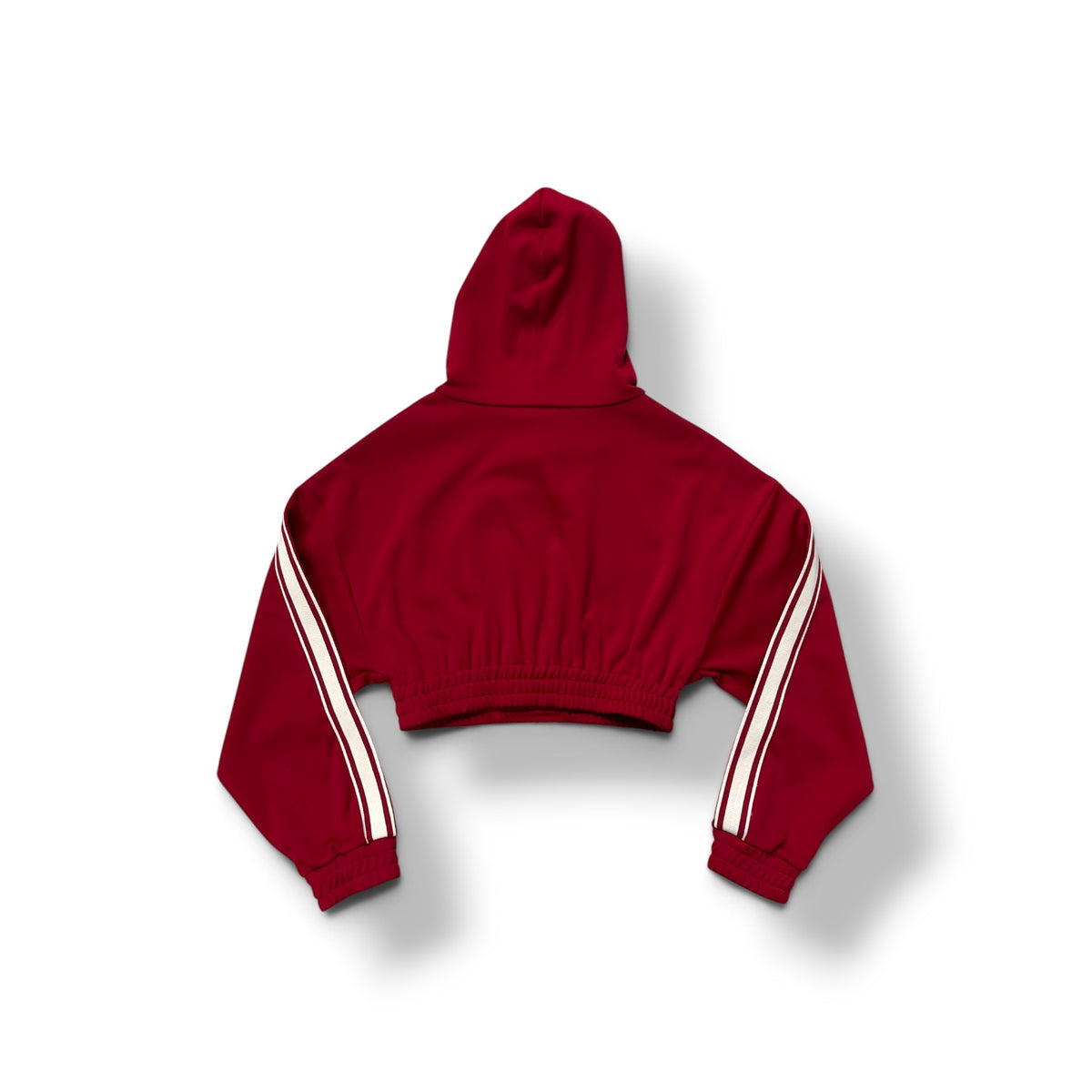 CELINE Short Cinched Hoodie S Size S Lady's Red 2Y7791210