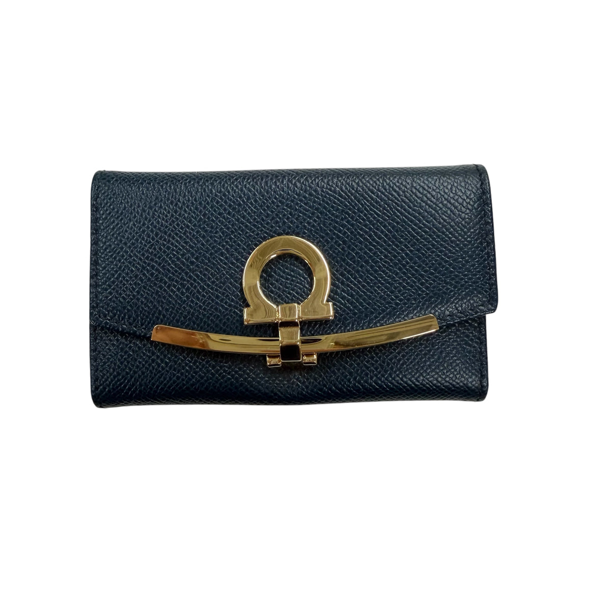 Ferragamo Key Case Navy IR-22 D151