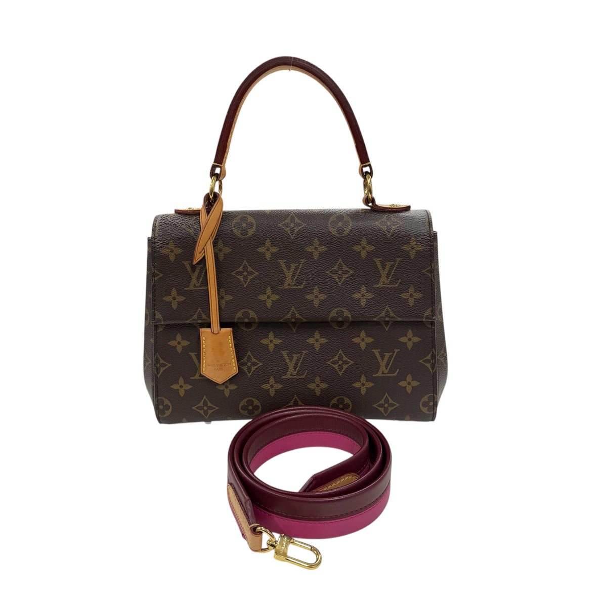 LOUIS VUITTON 2 Way Bag Monogram CA1177 Clunny BB Brown M42738
