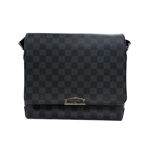 LOUIS VUITTON Messenger Bag NFC District PM Black N40349
