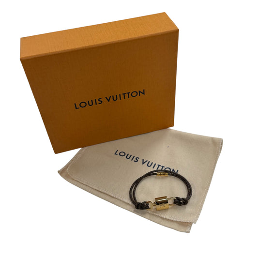 LOUIS VUITTON Bracelet Brown/Gold BC4294