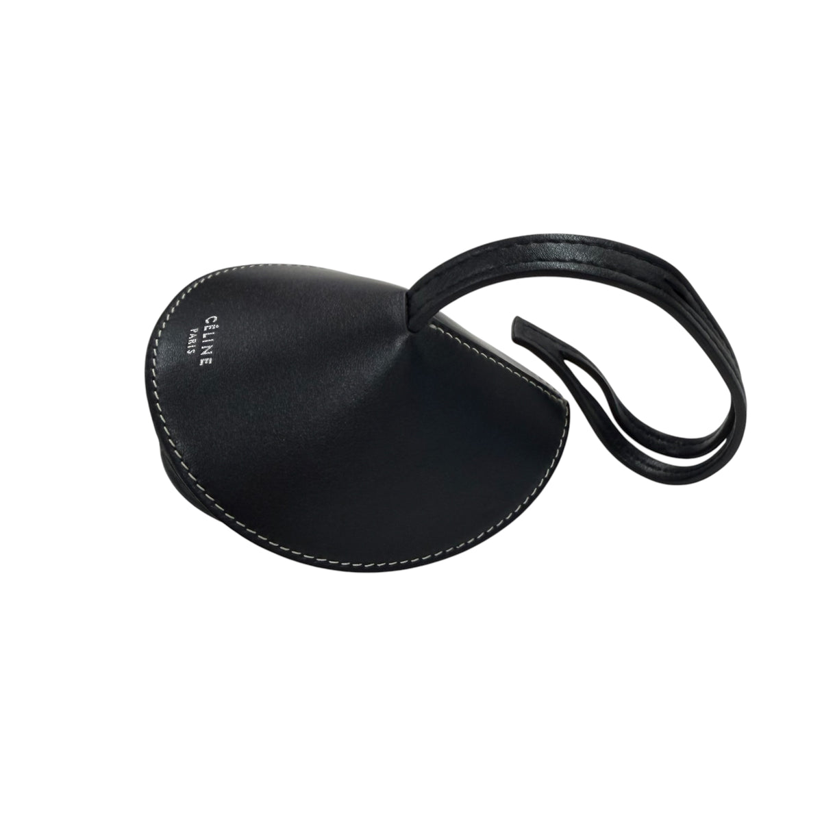 CELINE Bag Charm Furry Black