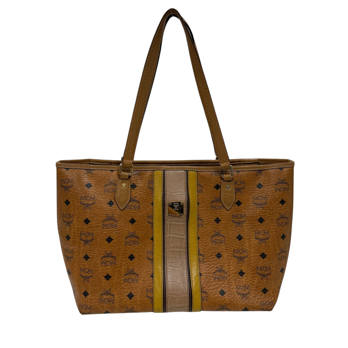 MCM Tote Bag Brown MWP1AVI03YM001