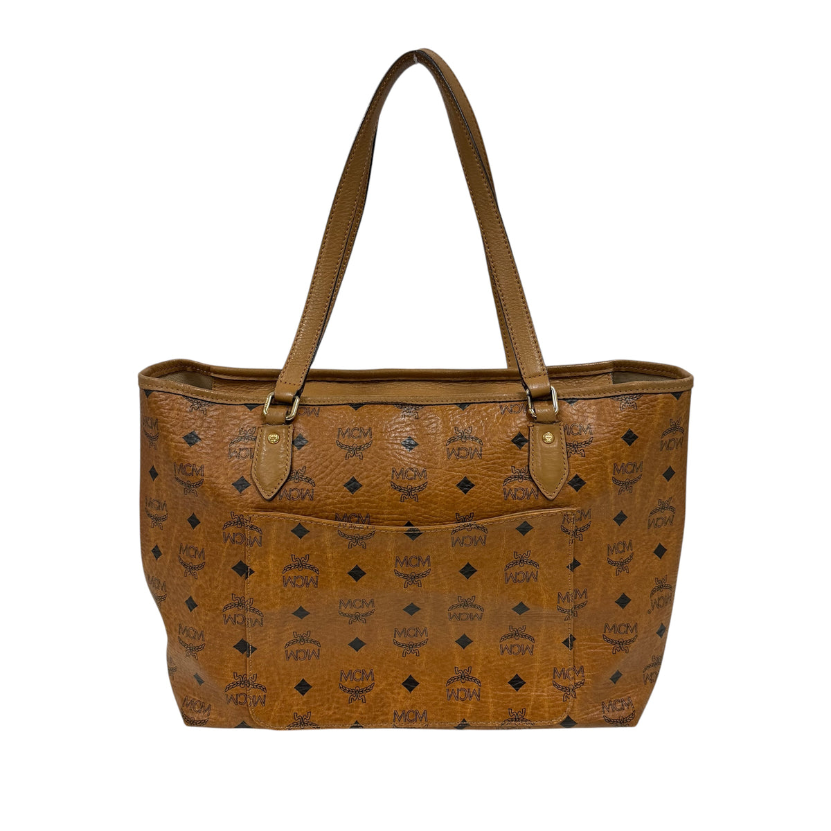 MCM Tote Bag Brown MWP1AVI03YM001