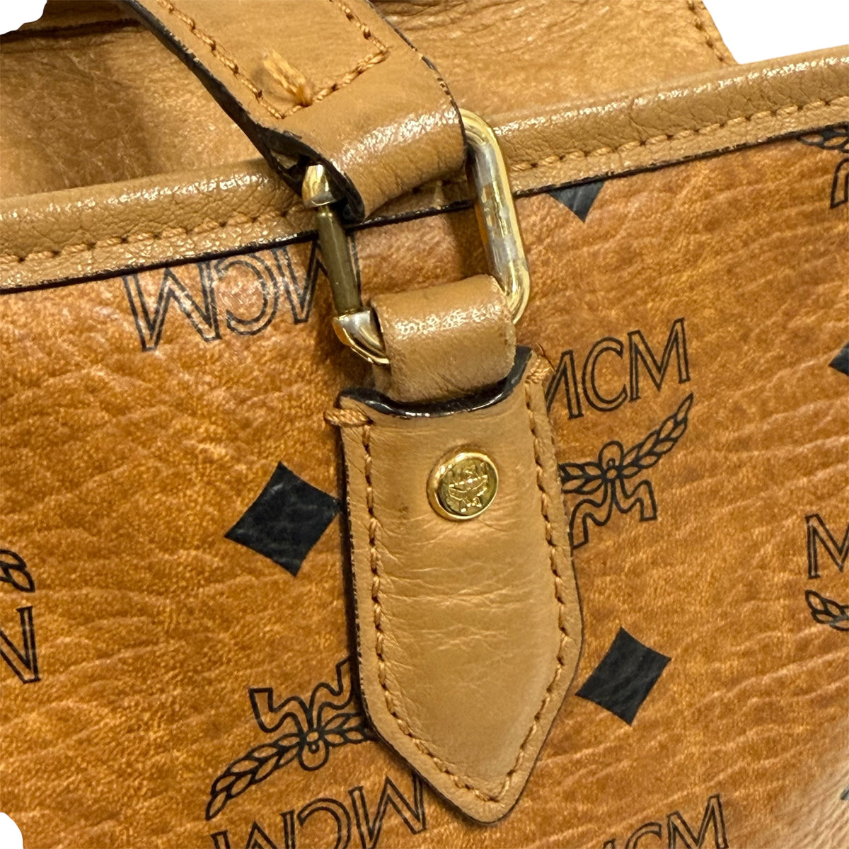 MCM Tote Bag Brown MWP1AVI03YM001