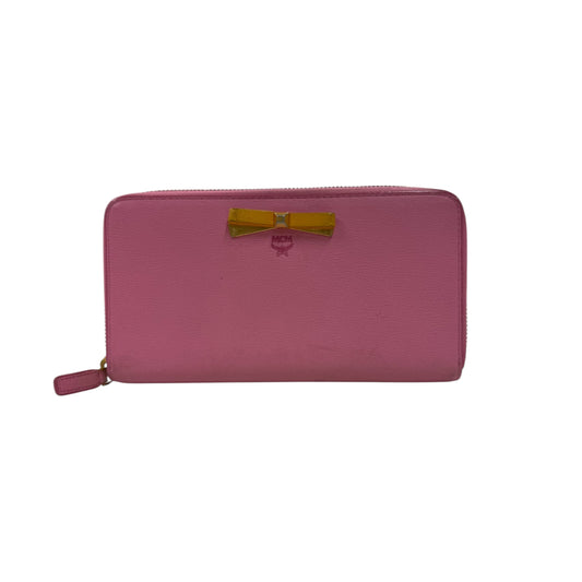 MCM Long Wallet Pink MYL6SLL52PA001