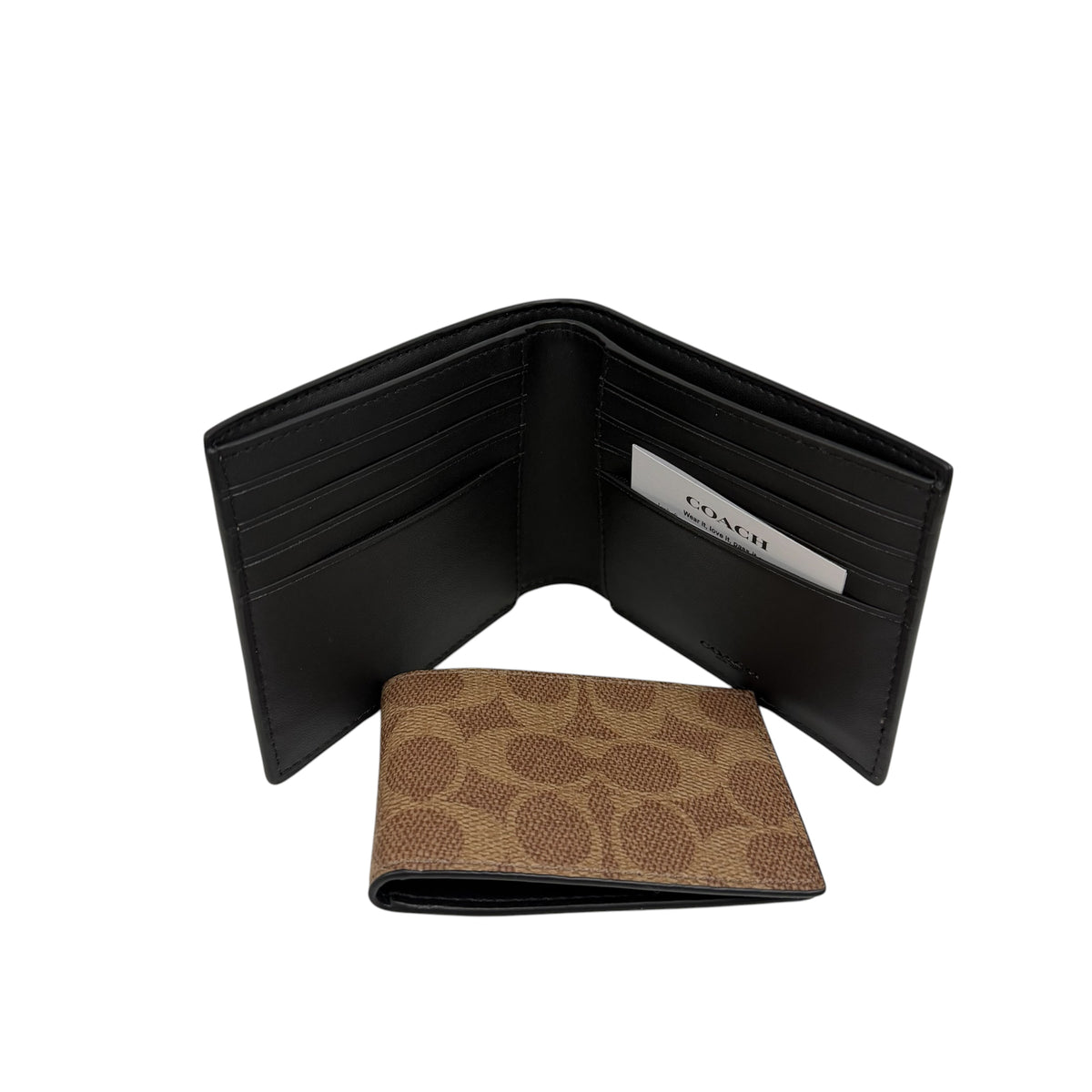 COACH Wallet Brown 916