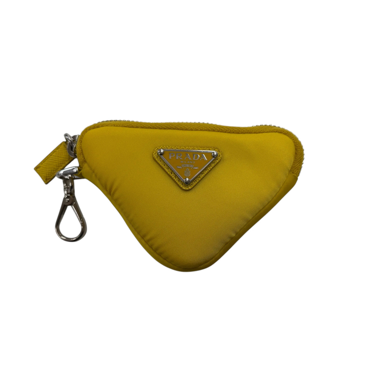 PRADA Pouch Yellow RE-NYLON 1ZT001
