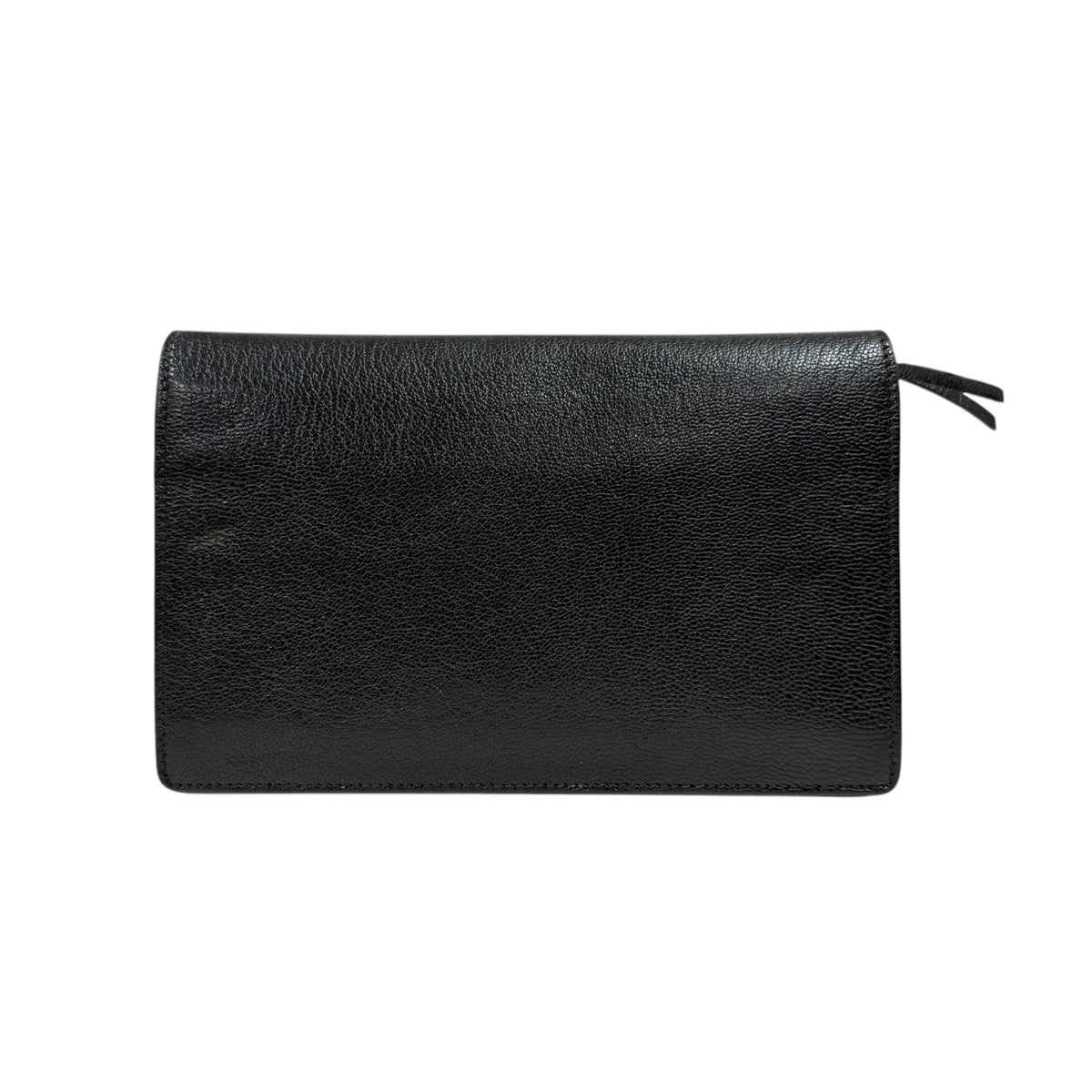 BALENCIAGA Chain Wallet Black 444169