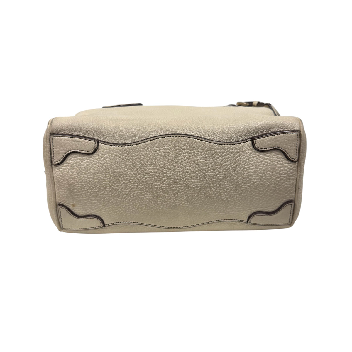 PRADA Handbag Beige VITELLO DAINO BL0265