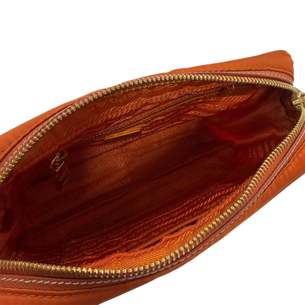 PRADA Shoulder Bag Orange 164