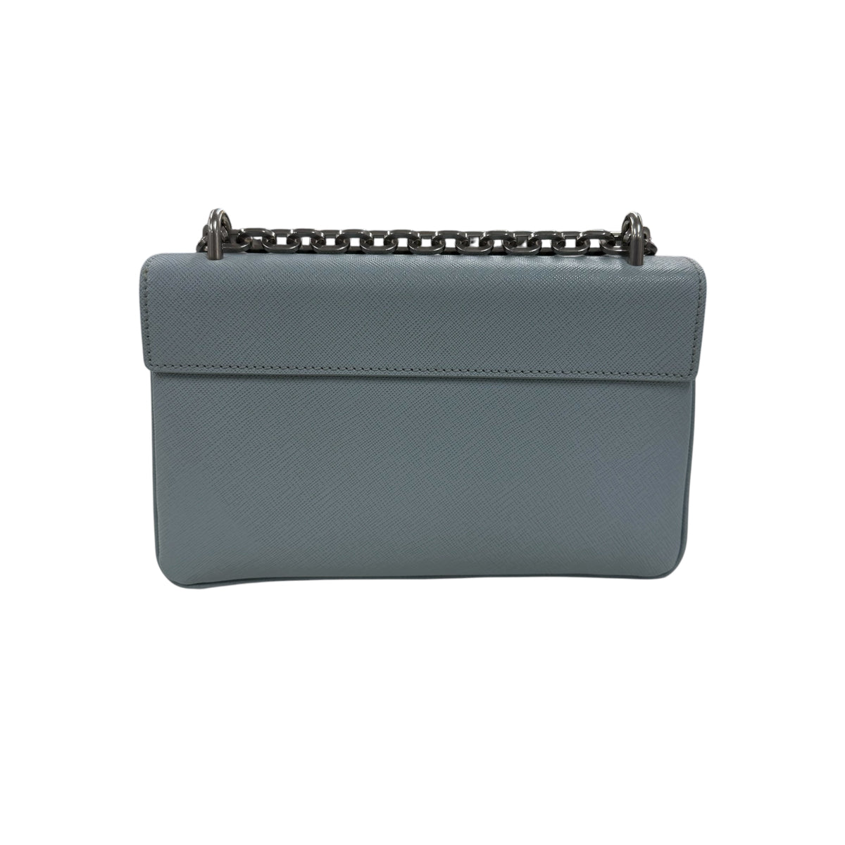 PRADA Messenger Bag Blue 117 1BD009