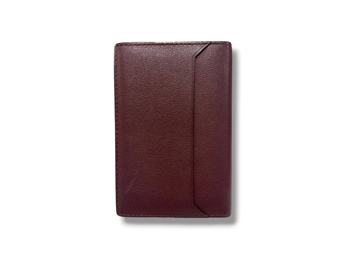 CARTIER CARD CASE L3001574 RANK(A) BURGUNDY