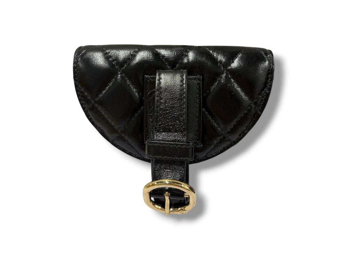 CHANEL COIN CASE RANK(A) BLACK 29854665 *HAVE GUARUNTEE