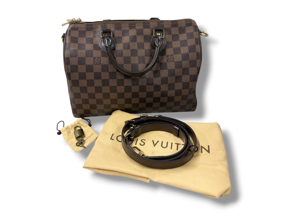 LOUIS VUITTON 2WAY BAG N41367 RANK(A) BROWN AA2105 SPEEDY BANDOULIERE