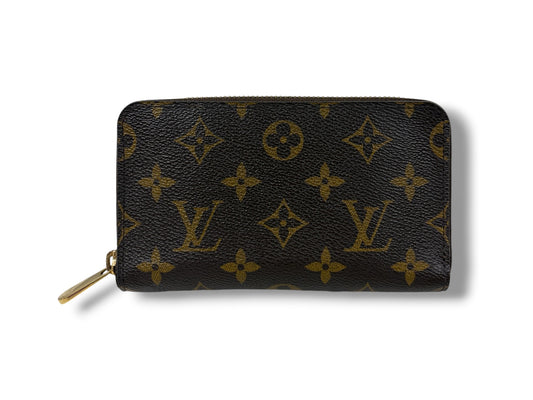 LOUIS VUITTON WALLET MONOGRAM M61440 RANK(AB) BROWN GI4116 ZIPPY COMPACT WALLET