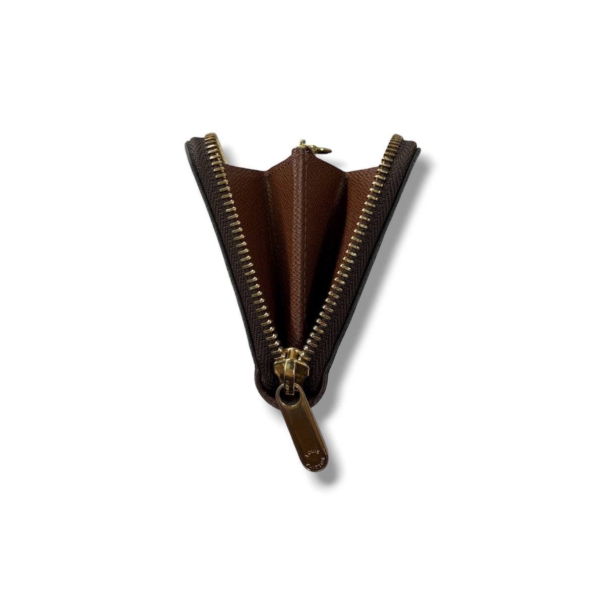 LOUIS VUITTON WALLET MONOGRAM M61440 RANK(AB) BROWN GI4116 ZIPPY COMPACT WALLET