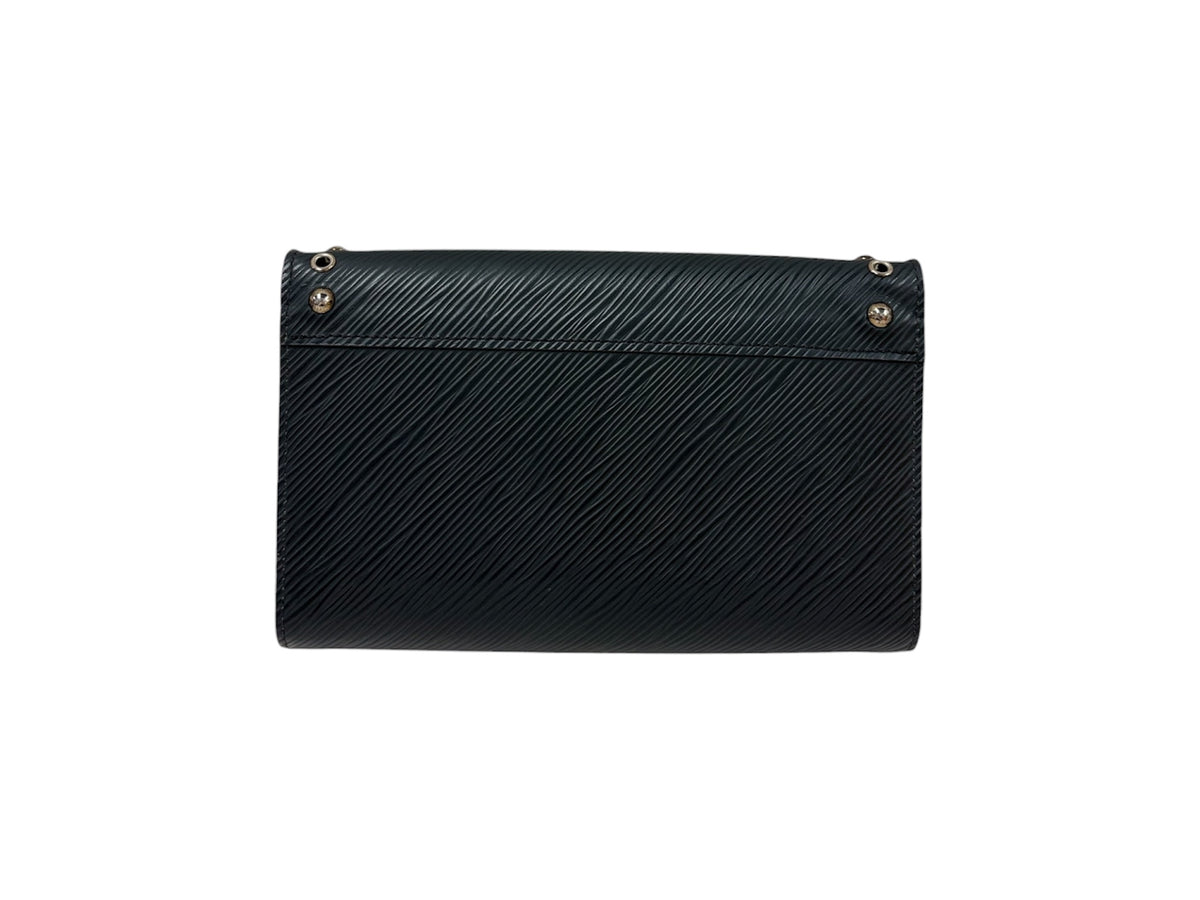 LOUIS VUITTON SHOULDER BAG EPI M62306 RANK(B) BLACK/SILVER/RED SCRATCH/DISCOLOR SP0158
