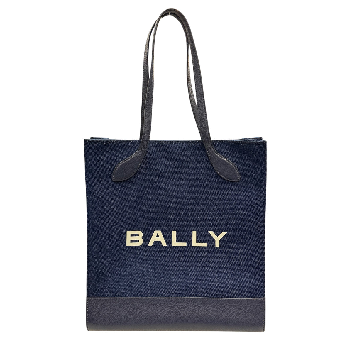 BALLY Tote Bag Navy WAE02WZCV084