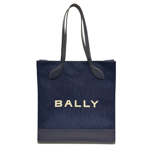 BALLY Tote Bag Navy WAE02WZCV084