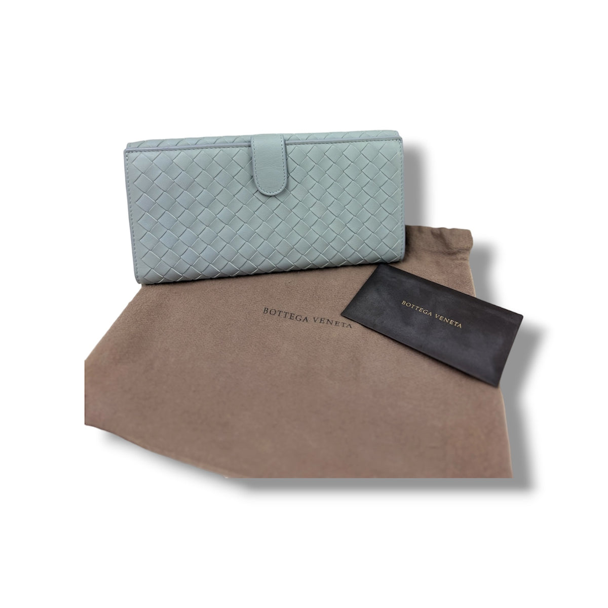 BOTTEGA VENETA LONG WALLET 134075 RANK(AB) GRAY STAIN P00148221D