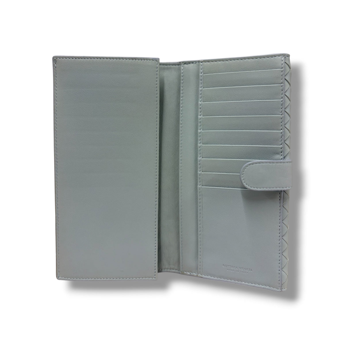 BOTTEGA VENETA LONG WALLET 134075 RANK(AB) GRAY STAIN P00148221D