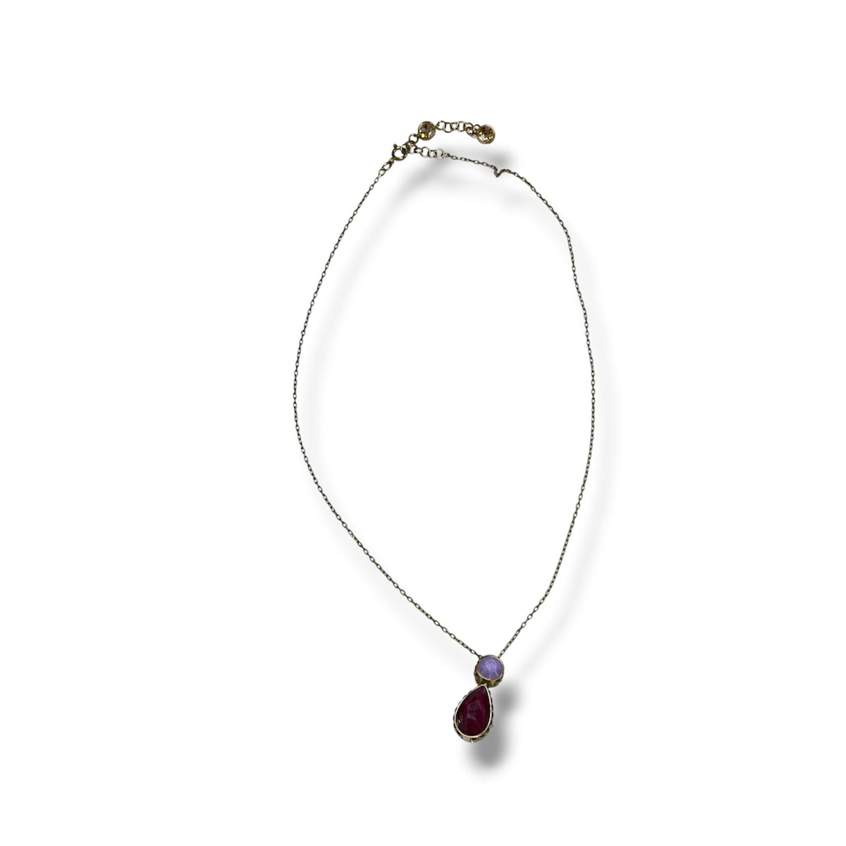 SWAROVSKI NECKLACE RANK(B) PURPLE JADE