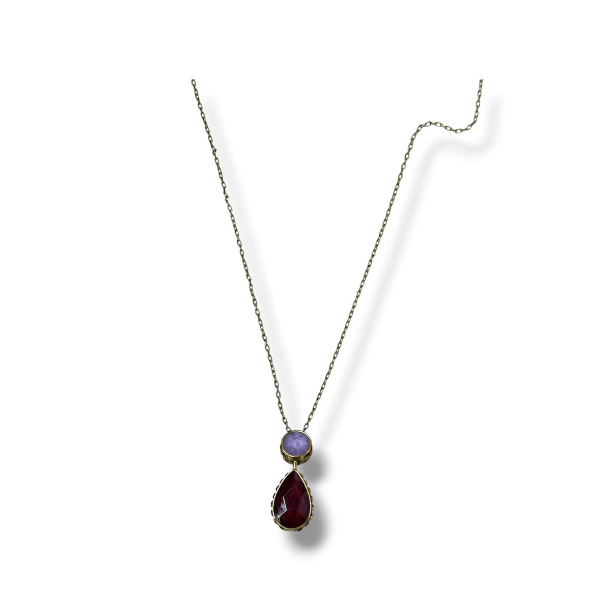 SWAROVSKI NECKLACE RANK(B) PURPLE JADE
