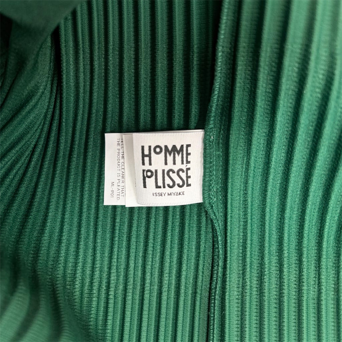 HOMME PLISSE ISSEY MIYAKE T-shirt SIZE unknown Mens Olive Rank (B) HP66JK053/2
