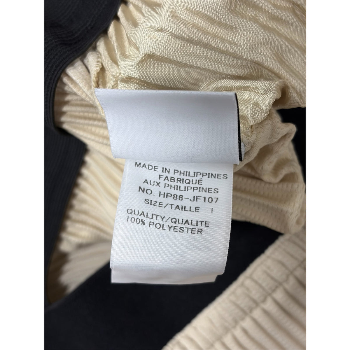 HOMME PLEATS PLEATS Pants Lady's Beige HP86-JF107