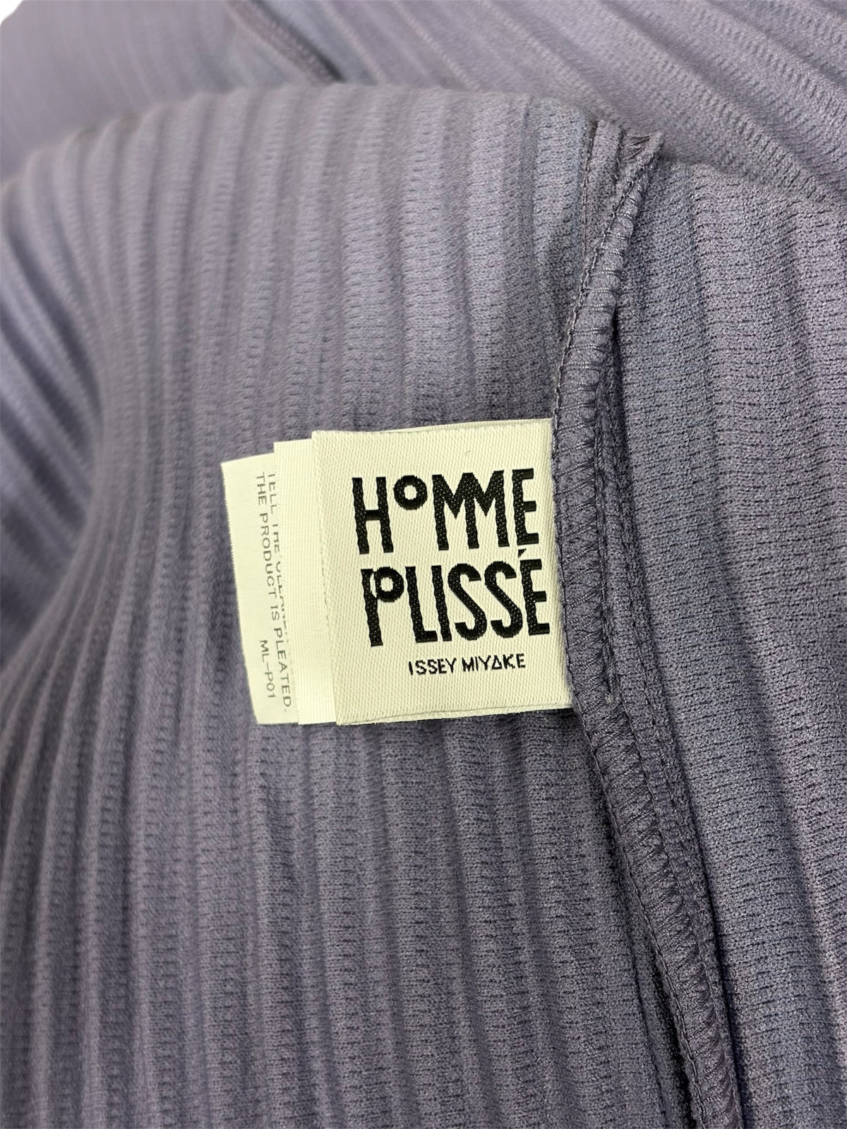 HOMME PLISSE ISSEY MIYAKE T-shirt SIZE unknown Mens Purple Rank (B) HP48JK103/3