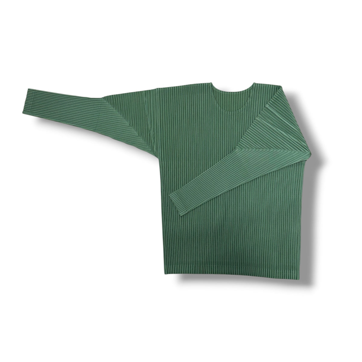 HOMME PLISSE ISSEY MIYAKE Long-sleevad T-shirt SIZE unknown Mens Olive Rank (B) HP66JK131