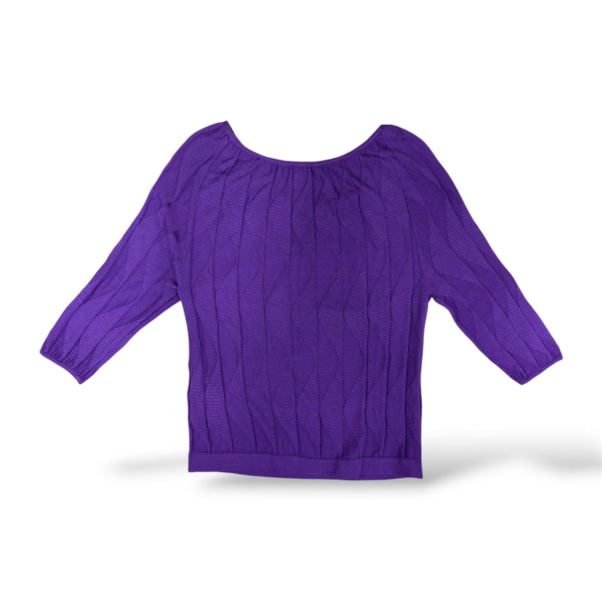 MISSONI Blouse Lady's Purple Rank (B)