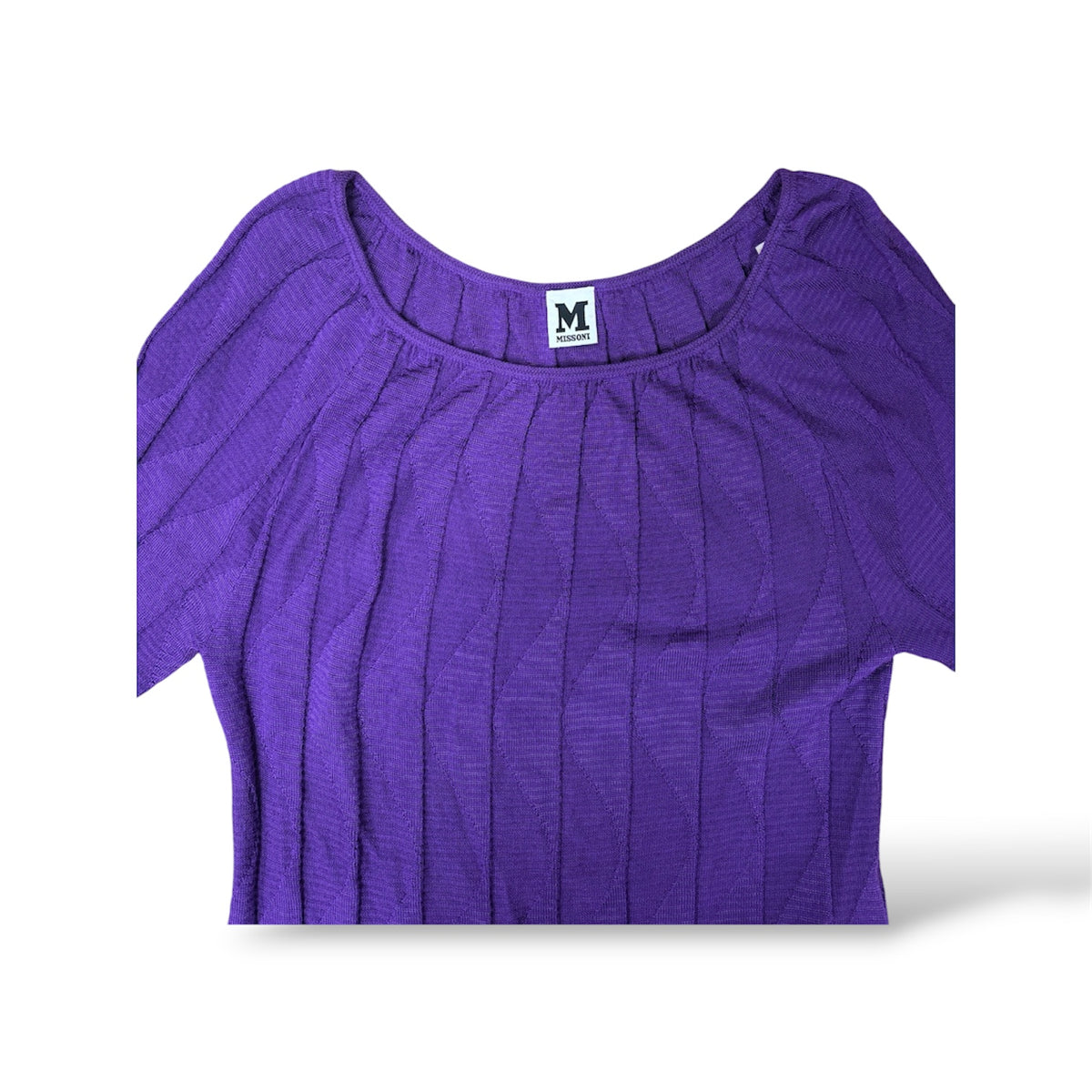 MISSONI Blouse Lady's Purple Rank (B)