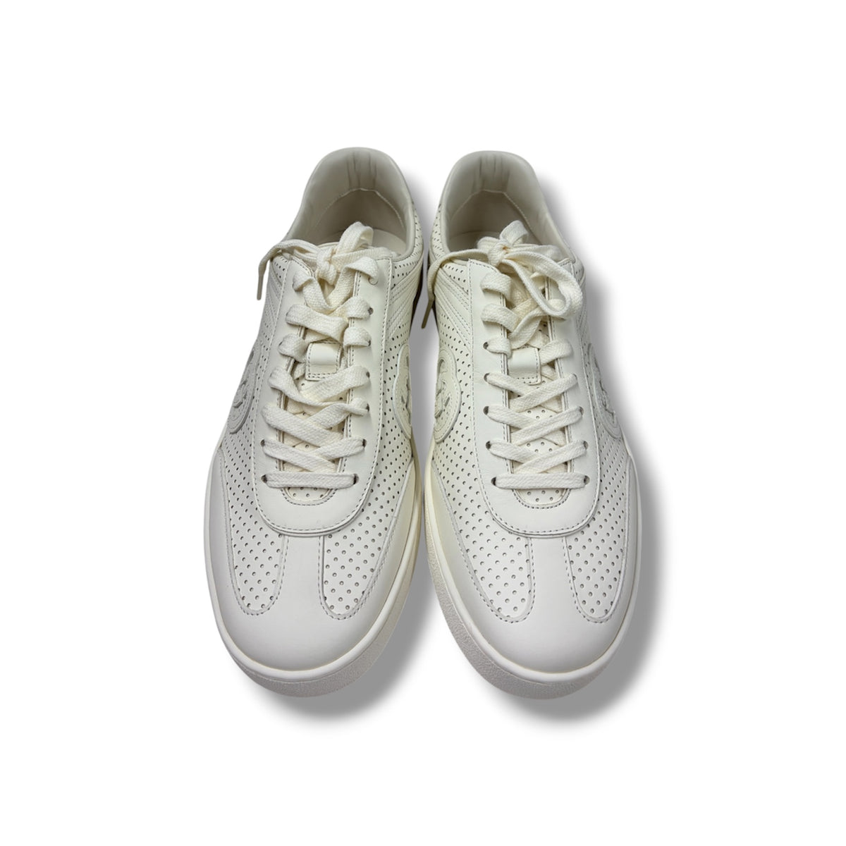 GUCCI Sneaker US 9  795430 G75 Men White Rank AB