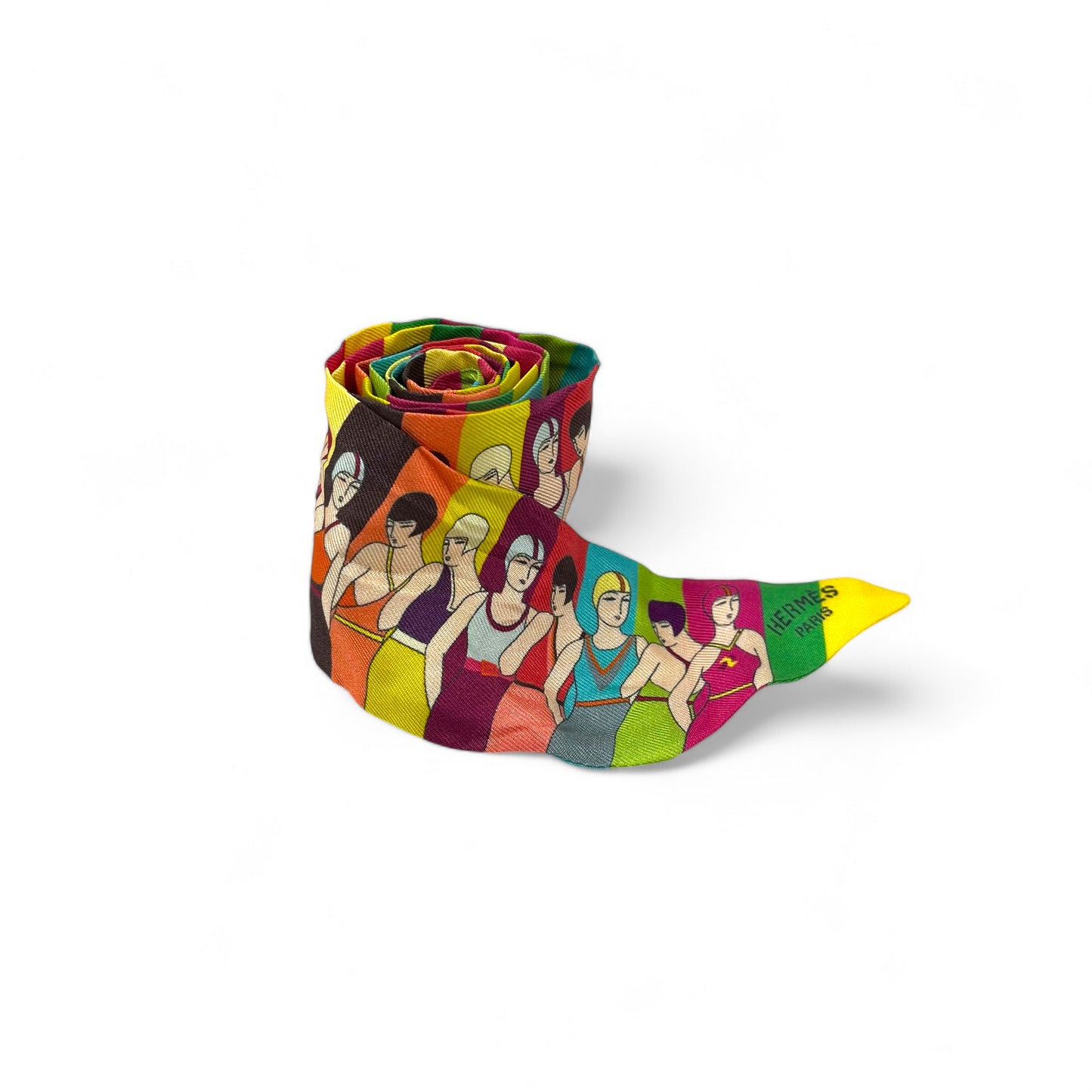 HERMES Scarf Multi Color TWILLY