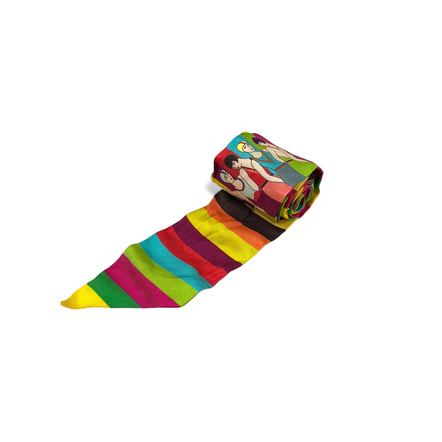 HERMES Scarf Multi Color TWILLY