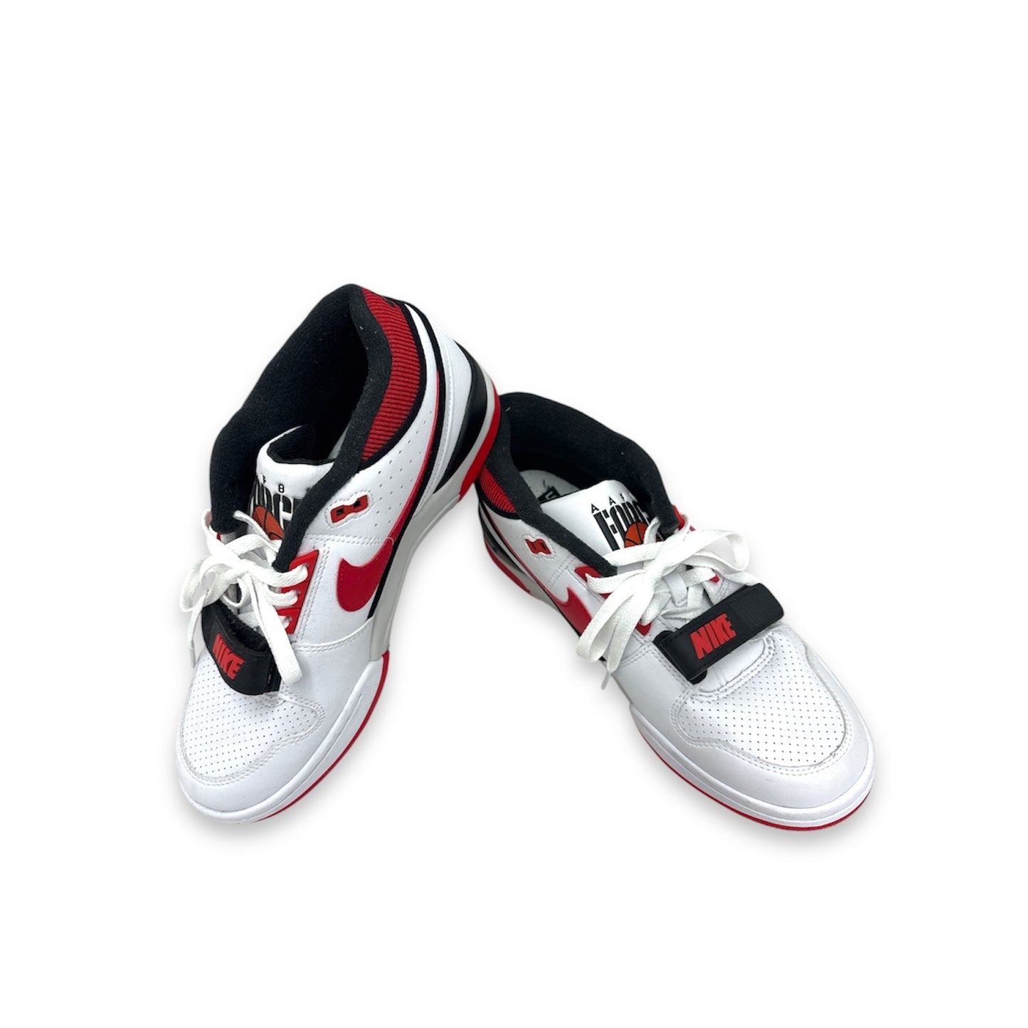 NIKE Sneaker Size 41 Mens DZ6763-101 White/Red Air Alpha Force 88