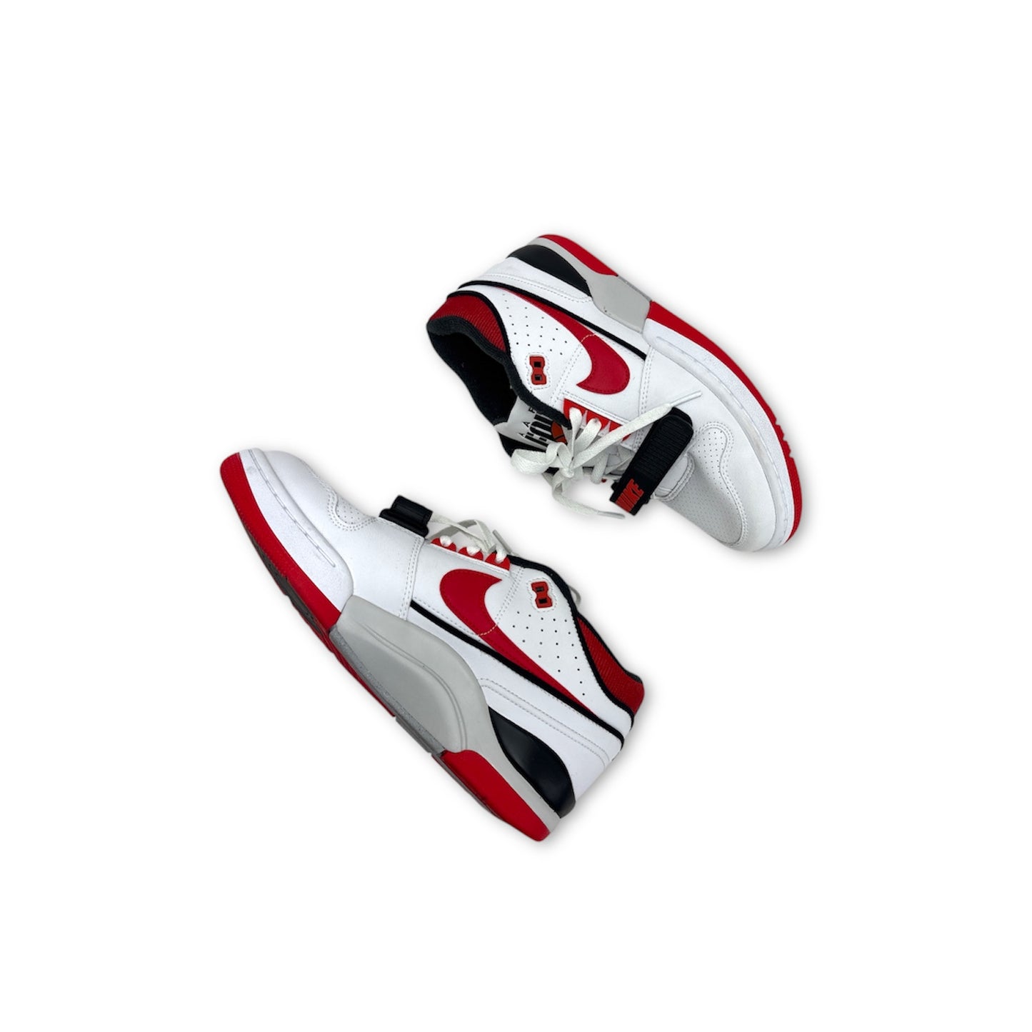 NIKE Sneaker Size 41 Mens DZ6763-101 White/Red Air Alpha Force 88