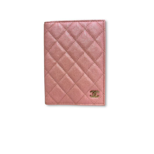 CHANEL Passport Case Matrasse Pink  Rank A 27651265 *Without Guarantee card