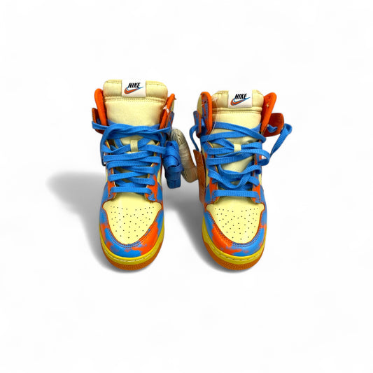 NIKE Sneaker SIZE 41 DD9401-800 Mens Yellow/Sky Blue Dunk High 1985 SP "Orange A Rank A