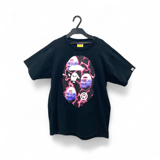 BAPE BY A BATHING APE T-shirt Size M Mens Black 001TEG801052X