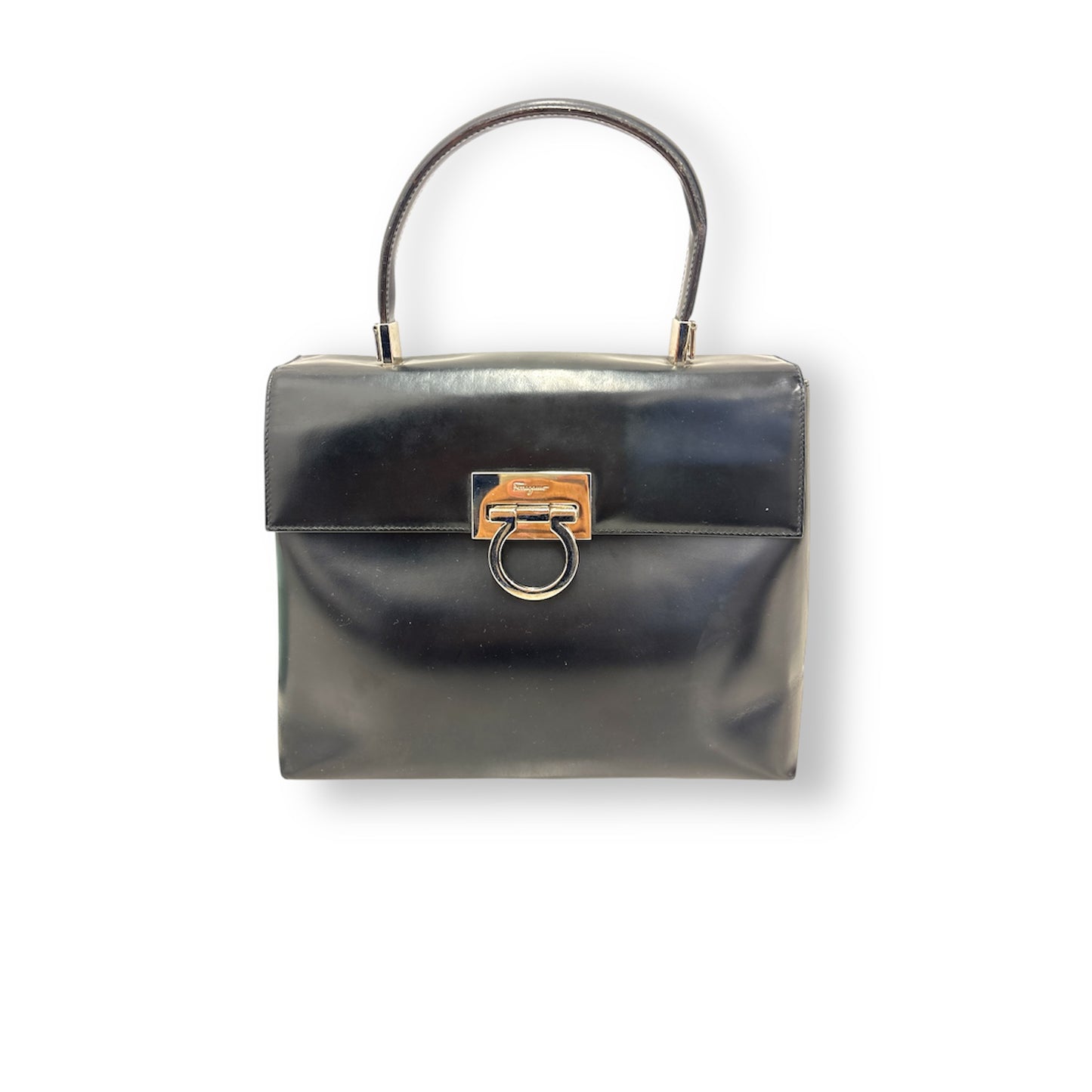 Ferragamo Handbag BA-218844 Black Rank B
