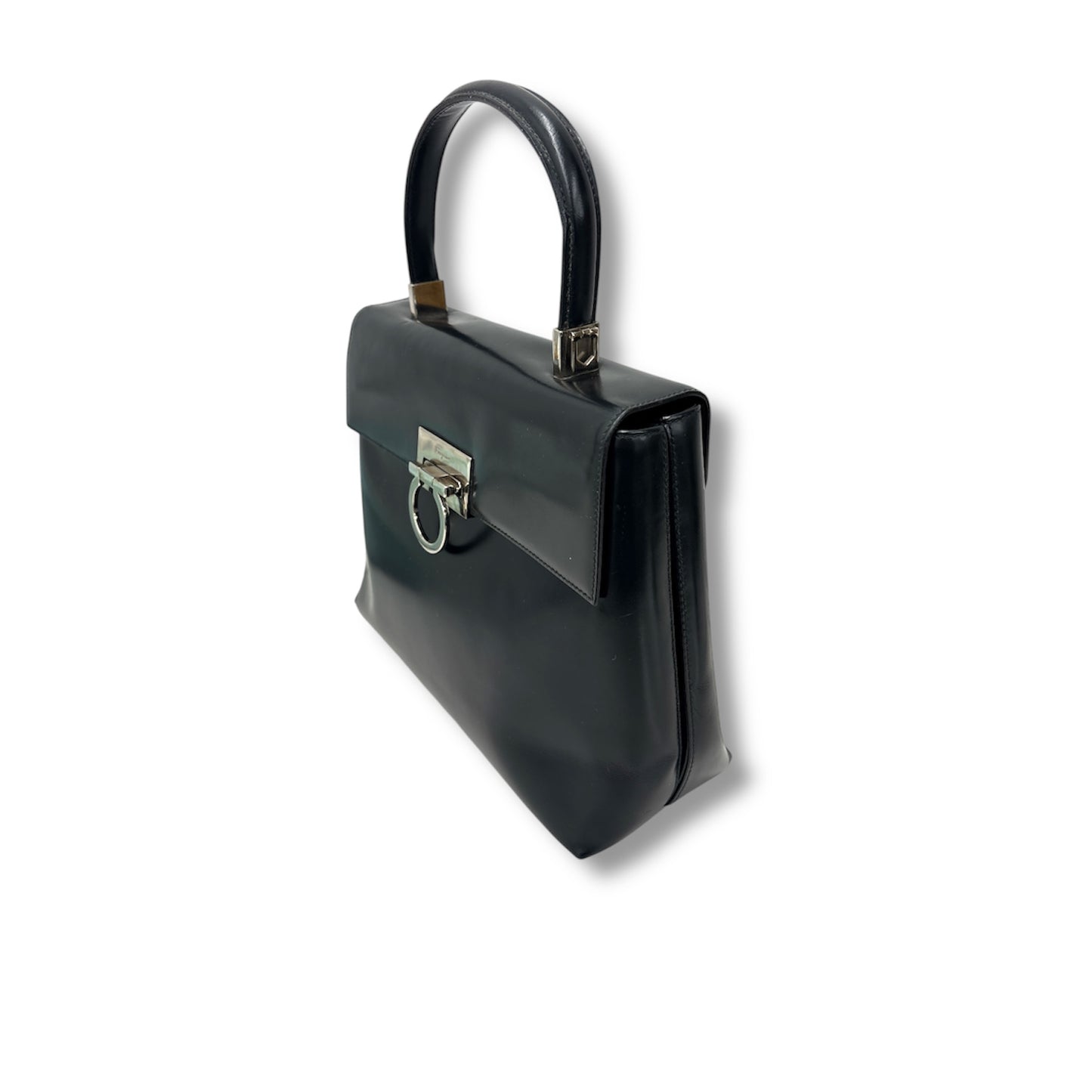 Ferragamo Handbag BA-218844 Black Rank B