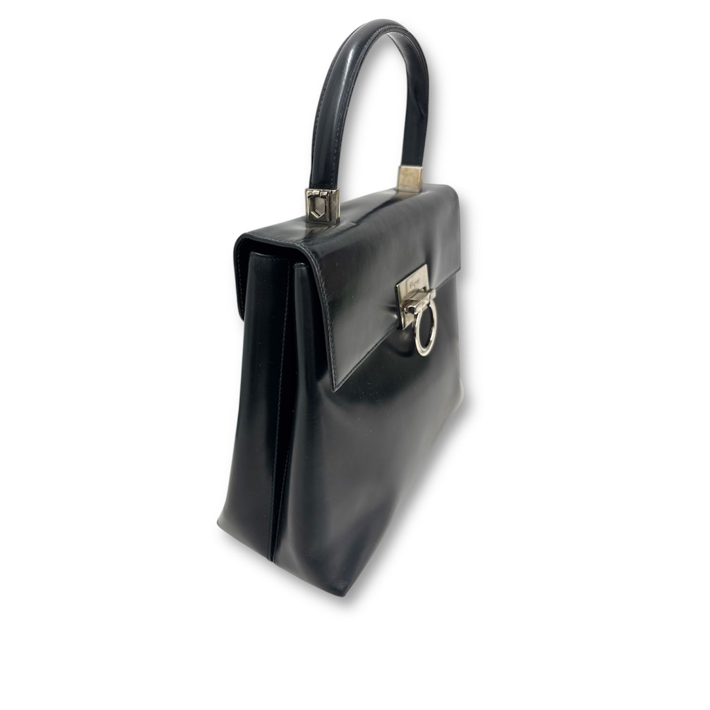 Ferragamo Handbag BA-218844 Black Rank B