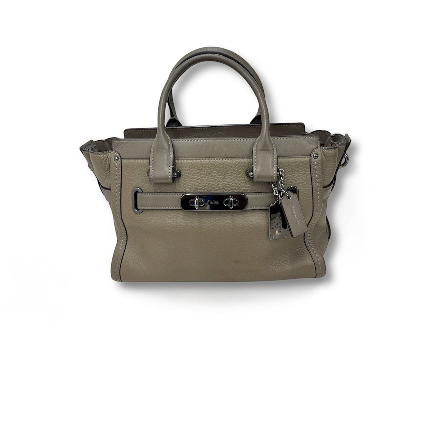 COACH 2Way Bag 34816 Brown Rank B