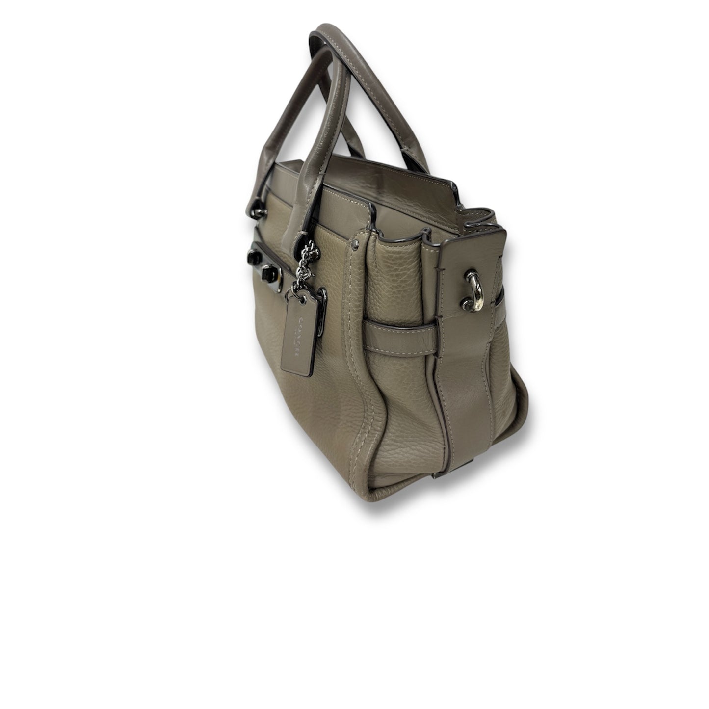 COACH 2Way Bag 34816 Brown Rank B