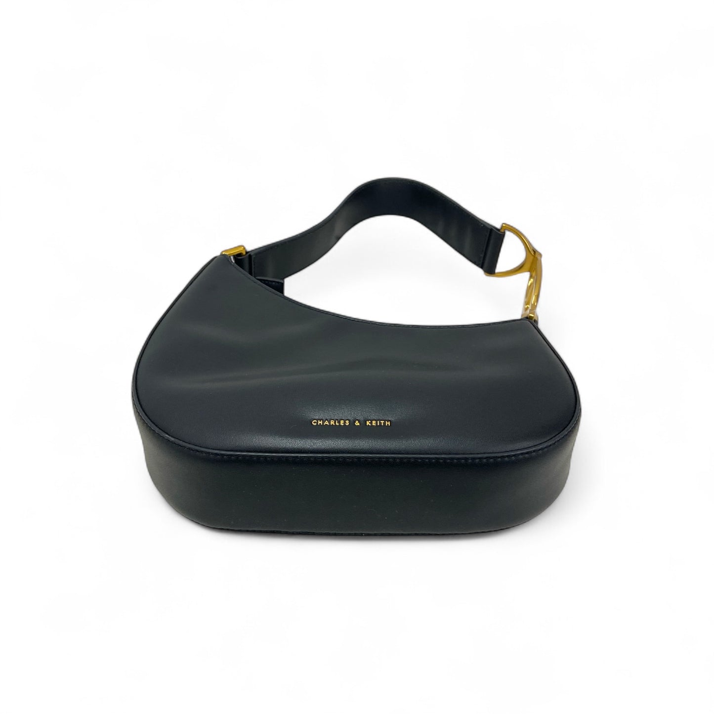 CHARLES & KEITH Shoulder Bag 20160105-1 Black Rank(B)