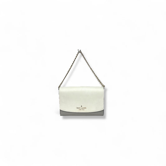 Kate Spade Shoulder Bag WKR001202 White/Gray Stain Rank(AB)