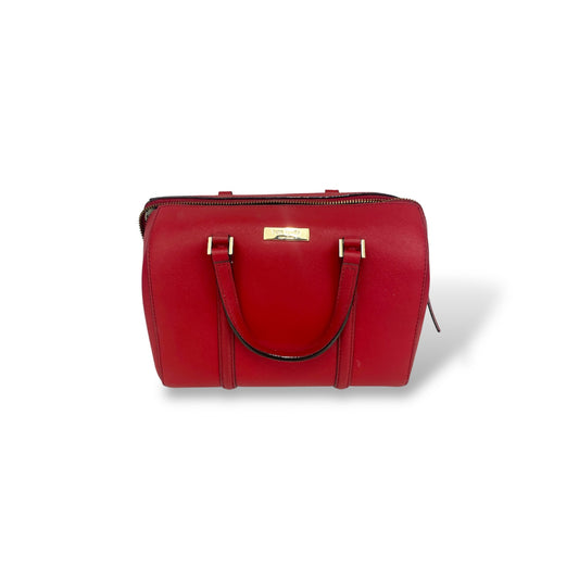 Kate Spade 2WAY Bag Red WKRU2852 Scratch/Stain Rank B